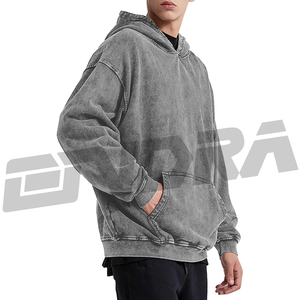 Sweat-shirt oversize délavé à l'acide en gris clair, toucher doux, style décontracté urbain pour un confort quotidien et une touche audacieuse et tendance, energypro - Product Image 3