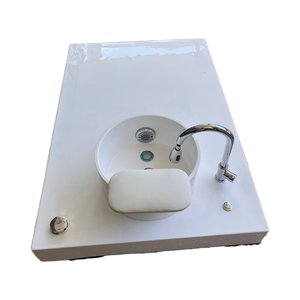 Chaise de pédicure de luxe bassin Portable Durable nouveau Style baignoire en Fiber de verre Application de spa utilisation de salon tuyau Jet <span class=keywords><strong>Massage</strong></span> bain de pieds - Product Image 4