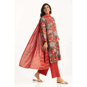 Conjunto de 3 Piezas IUSTKSD-1383, Traje Casual de Satén Jacquard Lurex, Estampado, para Verano - Product Image 4