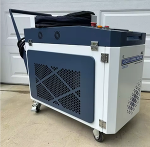 Máquina Portátil de Eliminación de Óxido de Metal y Piedra con Láser de Fibra, 200W, Refrigeración por Agua - Product Image 1