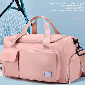 Chic Sac de <b>Sport</b> Duffel <b>Bag</b> – Stylish Pink <b>Sports</b> <b>Bag</b> with Multiple Pockets for <b>Gym</b> & Travel <b>Bag</b> - Product Image 6