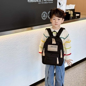 Cute Fruit Snail Fashion <b>Canvas</b> Backpack 18 Inches 20-36L Waterproof Zipper Closure Multiple Pockets Physiological Curve Back - Product Image 2
