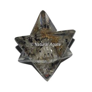 Artesanía única de orgón amatista-Rosa-cristal grande Merkaba estrella mejor calidad cristal Rosa artesanías de piedra semipreciosa en línea - Product Image 5