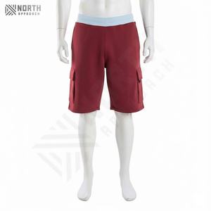 Pantalones Cortos de Verano para Hombre, de Algodón Transpirable, con Estampado Informal, Sólidos, Antiarrugas, con Cordón, Transpirables y Cómodos - Product Image 2