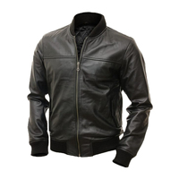 Blouson bomber en toile noire unie, dernier design, service OEM, manches longues, poche latérale, devant 100% polyester, coupe-vent, respirant