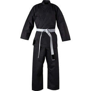Vêtements d'arts martiaux Prix de gros Logo personnalisé Uniforme de taekwondo fabriqué en usine Taille réglable Vêtements d'arts martiaux Uniforme de taekwondo - Product Image 4