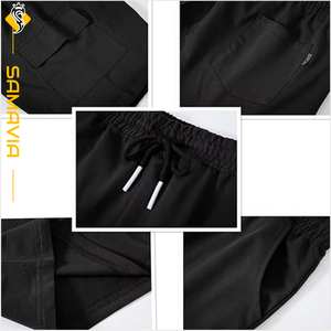 Bermuda personnalisé pour hommes, short de course respirant à séchage rapide, vêtements de sport d'entraînement avec poches - Product Image 3