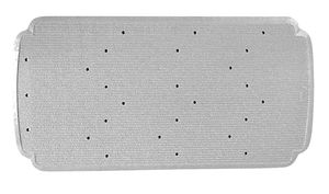 Tappetino da doccia in gomma antiscivolo grigio 78x36 cm (Dintex 01-226) - Product Image 1
