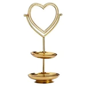 Support de présentation de bijoux en métal artisanal, support de rangement pour bijouterie, articles personnalisés, support de présentation de bijoux en argent - Product Image 2