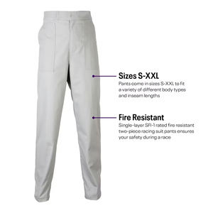 Pantalones de carreras de automóviles 2025 pantalones ligeros ignífugos para equipos de carreras pantalones de carreras de automóviles ignífugos unisex con logotipo - Product Image 3