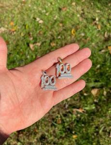 จี้เงินแท้ 925 Moissanite เครื่องประดับฮิปฮอปสําหรับจี้เพชร สร้อยคอเพชรอื่นๆ - Product Image 3