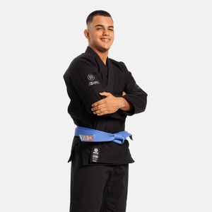 Vente en gros de tissu extensible de qualité supérieure 450 g/m² 100 % coton pour Jiu Jitsu, Kimono brésilien BJJ, ensembles d'entraînement d'arts martiaux unisexes - Product Image 5