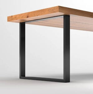 Vinahardware Pieds de meuble en acier moulé en forme de X à usage intensif Pieds de table basse de banc au design moderne pour hôtels, restaurants et écoles - Product Image 2