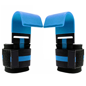 Precio al por mayor ajustable 2025 Color rojo y negro Haga sus propios trabajos atléticos Ganchos de levantamiento de pesas para fitness POR INDUSTRIAS INCREÍBLES - Product Image 4