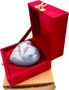 Grey Bird Printed <b>Urns</b> <b>for</b> <b>Human</b> <b>Ashes</b> <b>Small</b> Keepsake Aluminium Cremation <b>Urn</b> <b>for</b> <b>Human</b> Hair Finger <b>Ashes</b> with Free Engraving - Product Image 6