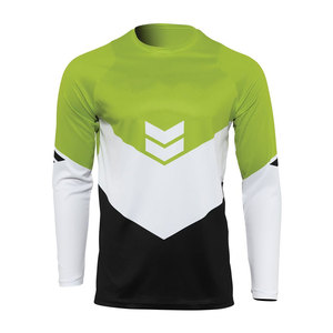 Vente en gros directe usine – Maillot de motocross personnalisé pour homme, respirant, coupe-vent, séchage rapide, grande taille, imprimé - Product Image 1