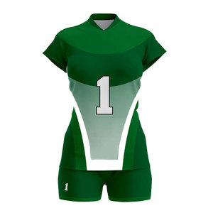 Meilleur matériau Uniforme de volley-ball pour hommes Top tendance Ensembles entièrement personnalisés Tarif de gros Respirant et élégant - Product Image 1