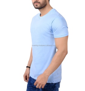 Nouvelle offre T-shirt en vrac en jersey de coton LOGO personnalisé T-shirt de couleur unie pour hommes Vêtements en vrac Homme - Product Image 2