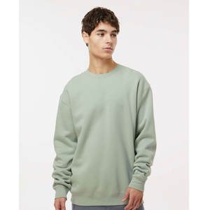 Men Crew Neck <b>Fleece</b> <b>Sweatshirt</b> with Pockets Blank <b>Sweatshirt</b> - Product Image 4
