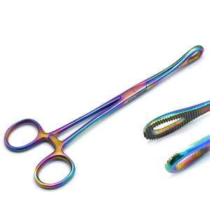 Ensemble d'instruments chirurgicaux Foerster Ballenger Pince manuelle en plastique tenant une pince éponge Instrument médical en acier inoxydable CE - Product Image 6