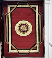 Alfombras Goldenmoon Personalizables con Logotipo de Marca Privada OEM, Alfombras Abstractas Modernas Ecológicas Lavables Reversibles Resistentes a las Manchas