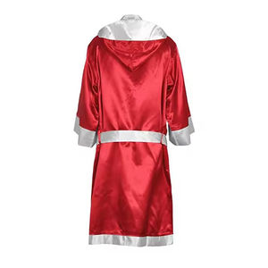 Custom Made Design Printed Boxing <b>Hooded</b> Full Length <b>Robe</b> Jiu Jitsu Kimono High Demanded Using Boxing <b>Robe</b> - Product Image 6