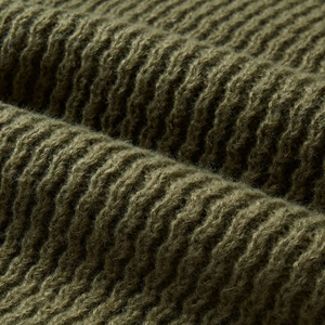 Pull en maille à épaules tombantes et manches longues, pull unisexe asymétrique de couleur unie, col classique pour tenue décontractée 2026 - Product Image 6