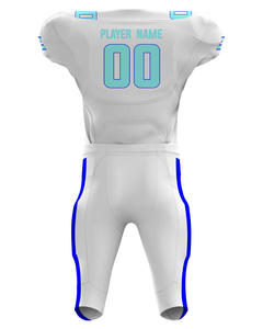 Maillot de football américain OEM nouveau design avec des caractéristiques respirantes uniforme d'entraînement à manches courtes à bas prix - Product Image 6