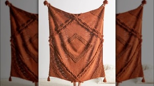 Estética sólida Vintage acolchado tejido a mano algodón orgánico ecológico colcha multicolor ligero boda de invierno - Product Image 6