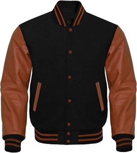 Veste universitaire en laine de haute qualité pour adultes meilleure vente coupe régulière sur mesure patchs de broderie OEM style Letterman pour hommes - Product Image 5
