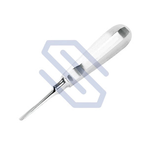 Elevador de raíces dentales HELICOIDAL FIG 3, instrumentos quirúrgicos para cirugía Oral, laboratorio de dentista, extracción de luxación, de acero inoxidable, CE - Product Image 1