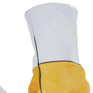 Gants de soudage TIG de taille personnalisée de haute qualité XL fabriqués à partir de cuir résistant à la chaleur conception de sécurité personnalisée dernier style robuste - Product Image 6