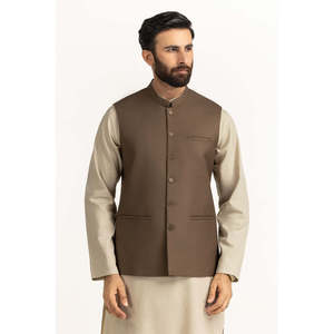 Gilet coupe-vent pour homme, coupe ajustée, style élégant, boutons, toile en polyester, vêtement d'extérieur pour une utilisation en extérieur - Modèle WC-STY25-005 - Product Image 2