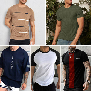 Camiseta de manga corta de verano 2023 para hombre, Camiseta de algodón de nueva tendencia, estilo de ropa para hombre, envío aleatorio. - Product Image 2