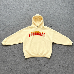 Sweat-shirts pour femmes de haute qualité 100% coton, couleur unie, respirant, vêtements décontractés d'hiver, impression DTF personnalisée sur le devant, streetwear - Product Image 4