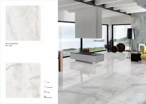 Carreaux de sol en porcelaine polie double charge 800x800mm or romain 80x80cm céramique pour Ukraine Angola Afrique Sénégal - Product Image 4