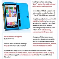 JCID JC V1S Pro programmateur multifonction pour iPhone Android outils de réparation de téléphones mobiles Compatible avec les Modules V1SE et PRO1000S
