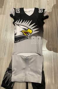 Vintage 90s Troy Aikman Russell fútbol Jersey Premium cosido personalizado fútbol americano uniforme azul camisa - Product Image 6