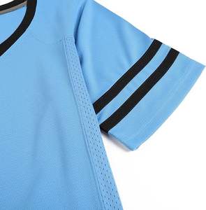 Maillot de football Amerizan graphique personnalisé OEM uniforme respirant en polyester 100% de haute qualité à manches courtes - Product Image 4