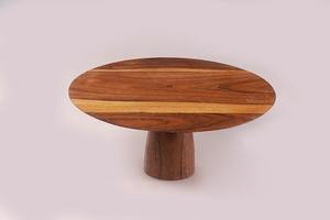 Base para Pastel de Madera Maciza Ecológica para Presentación de Pasteles, para Repostería Casera, Cafeterías, Panaderías y Eventos, Disponible al Mejor Precio - Product Image 3