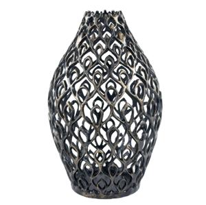 Art Deco Aluminium Tabletop <b>Vase</b> Model IHAT173 by IHA for Wedding Events & Home Decor India Origin Available in Bulk Quantity - Product Image 1