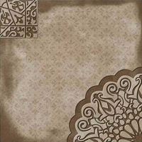Carreaux de sol en porcelaine de style victorien modèle 50049, 400x400 mm, antidérapants, antibactériens, pour extérieur de villa - 12 mm d'épaisseur, NOVAC