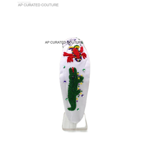 2025มาร์ดิกราส์ที่คาดผมผ้าฝ้ายทำมือปรับแต่งได้จากอินเดีย | ขายส่งจำนวนมาก - Product Image 5