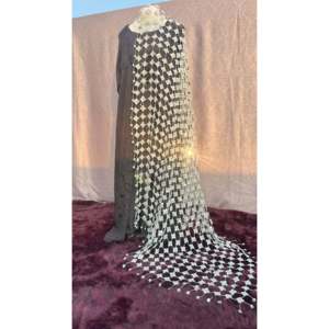Dupatta con Trabajo de Espejos y Tilla para Mujeres Adultas, para Uso en Bodas, Compra en Línea, Colección Festiva 2026 - Product Image 1