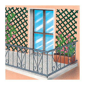 Traliccio in Plastica Verde 2x1 M - Product Image 1