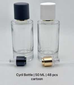 Flacons de parfum en verre transparent sur mesure avec pulvérisateur à pompe pour l'emballage de parfums, l'échantillonnage, l'utilisation de marques cosmétiques, marché mondial - Product Image 3