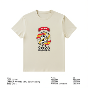 T-Shirt Unisex 100% Cotone 210GSM Abbigliamento Casual Personalizzato con Stampa Disponibile anche in 180GSM 200GSM 220GSM 240GSM 280GSM Taglia 2XL - Product Image 2