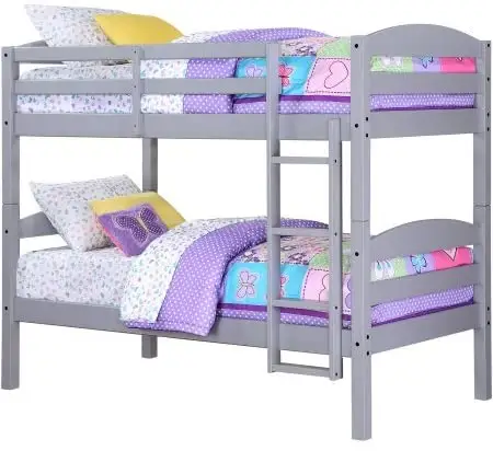 Lovely Cute Kids Solid Wooden Children's Bunk Bed Double-layer Two- Layer Child-mother Bed Children's Bedroom Bunk Bed