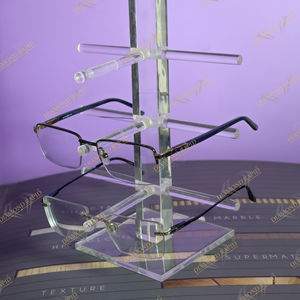 Support de présentation de table rapide en diamant pour lunettes de soleil, présentoir pratique en acrylique pour lunettes de vue, étui pour lunettes de vue pour magasin - Product Image 1