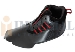Zapatos de Seguridad para Hombre con Exterior de Cuero Sintético de Aspecto Impresionante, Transpirables, Resistentes, con Suela de Goma para Trabajo Pesado, Precio Económico, Cómodos - Product Image 4